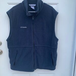Men’s XL Columbia Navy Fleece Vest